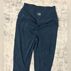 CSB Fade Scrunch Leggings Midnight Blue